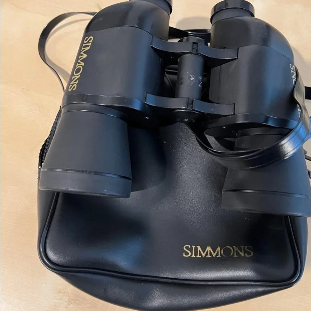 Simmons Binoculars + Bag